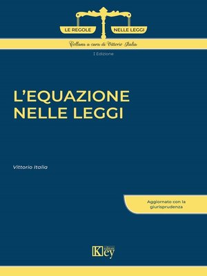 cover image of L'equazione nelle leggi